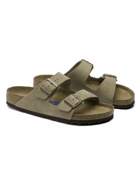 Birkenstock Arizona Soft Footbed Suede Sandals Taupe Size 44/11-11.5 NWB main image 7